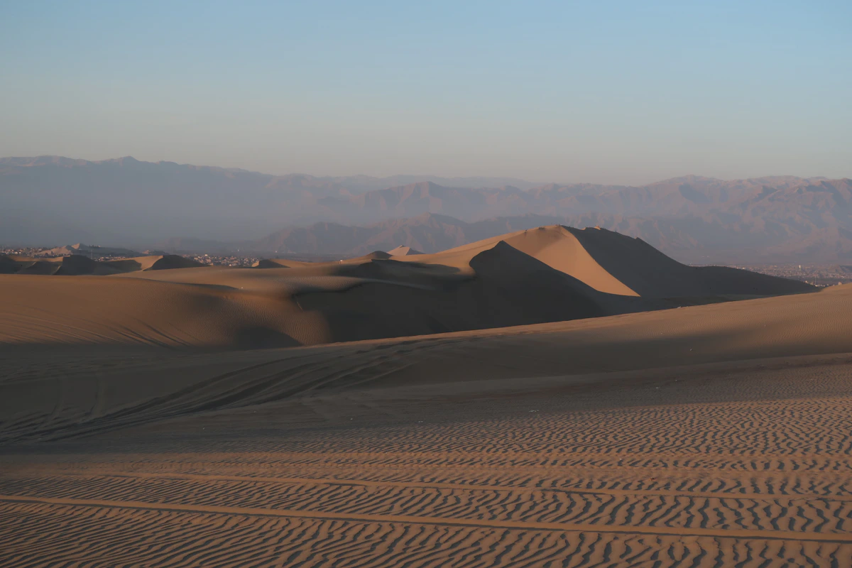 Huacachina desert oasis — Peru photography