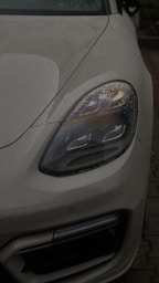 A close up of the front of a car