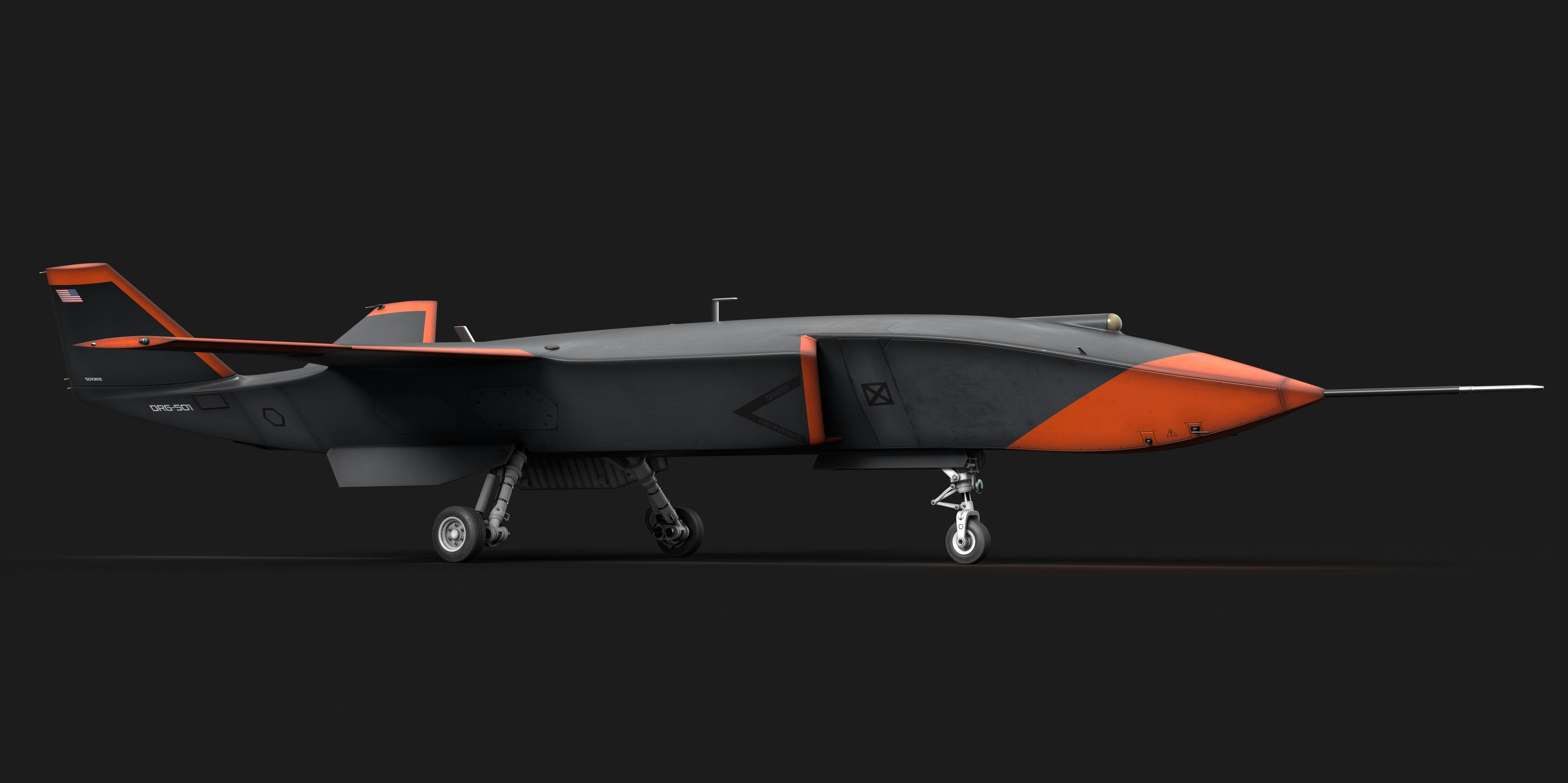 An orange and black airplane on a black background, Drone*** If you’ve used my images, please make sure to mention me *** E-mail for collaboration: koznov.sergey@gmail.com *** YONEEKA is a team of the 3D artists who can help you with any 3D Models, we will help you if you need any specific model or asset or texture. YONEEKA is a team of 3D artists with over a decade of experience in the field. Find more about us here: http://yoneeka.com