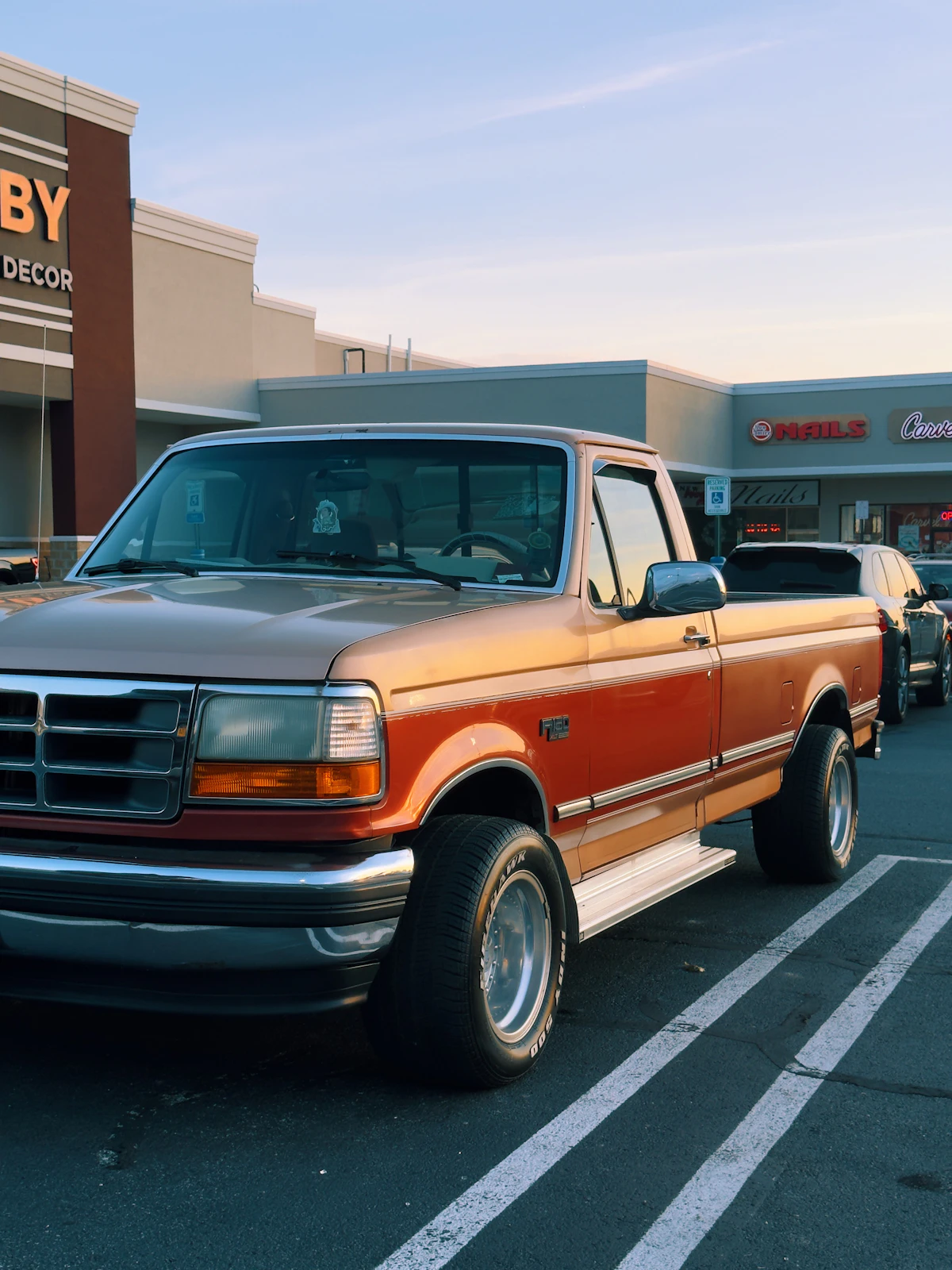 Modern pickup truck