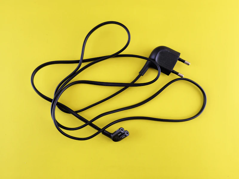 Modern phone charger and cable