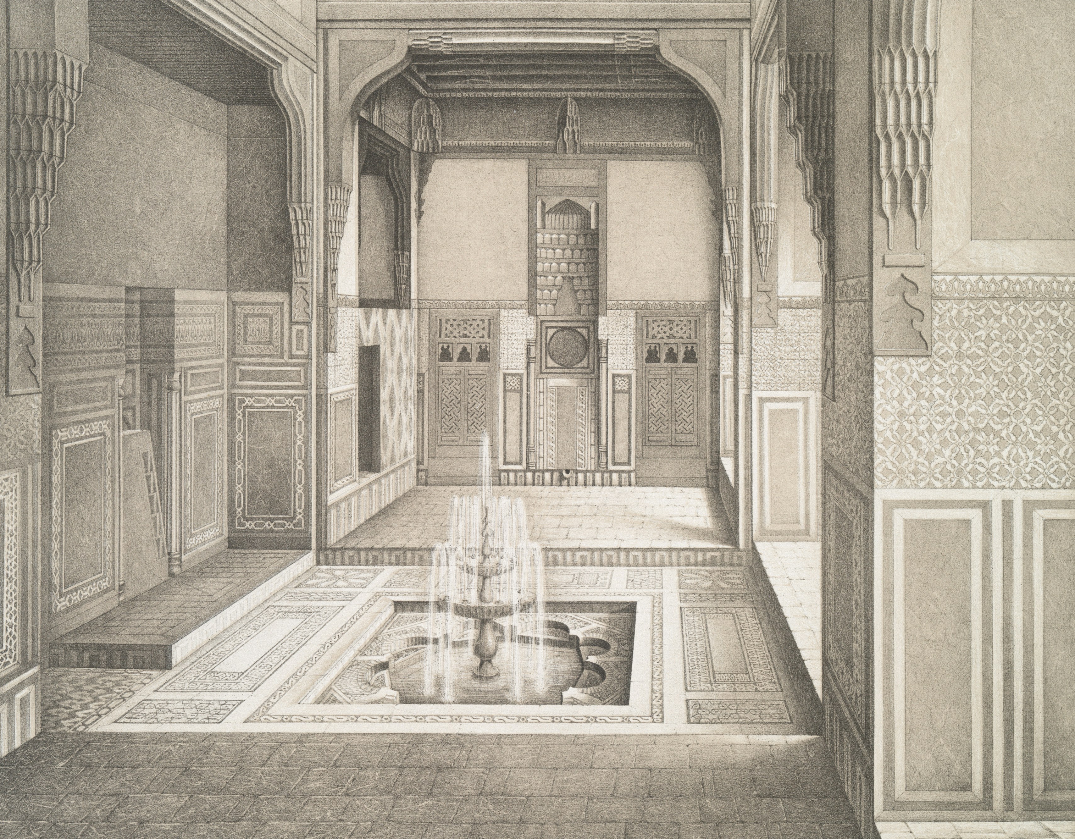 تصميم داخلي إسلامي