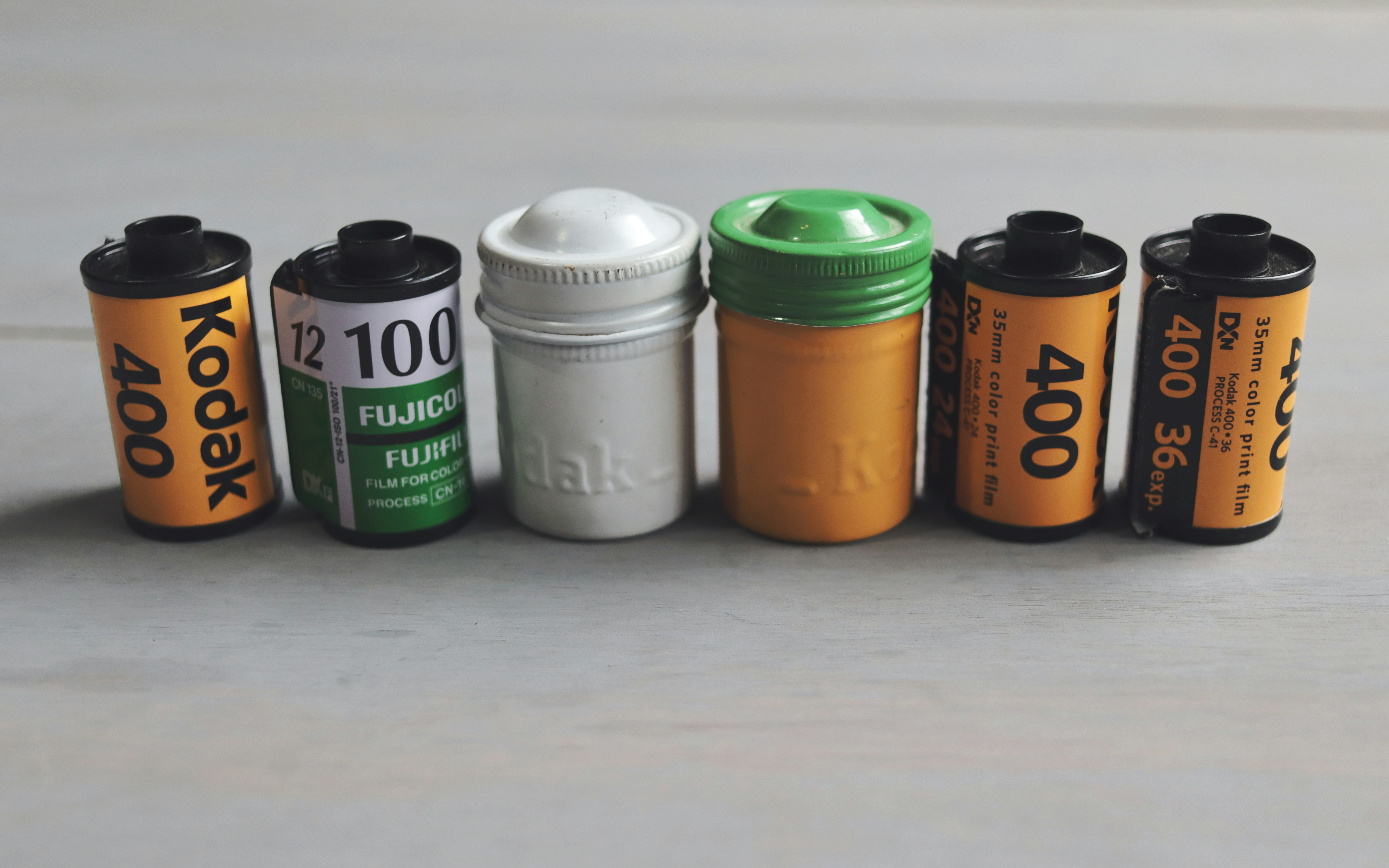35mm film photography kodak fuji