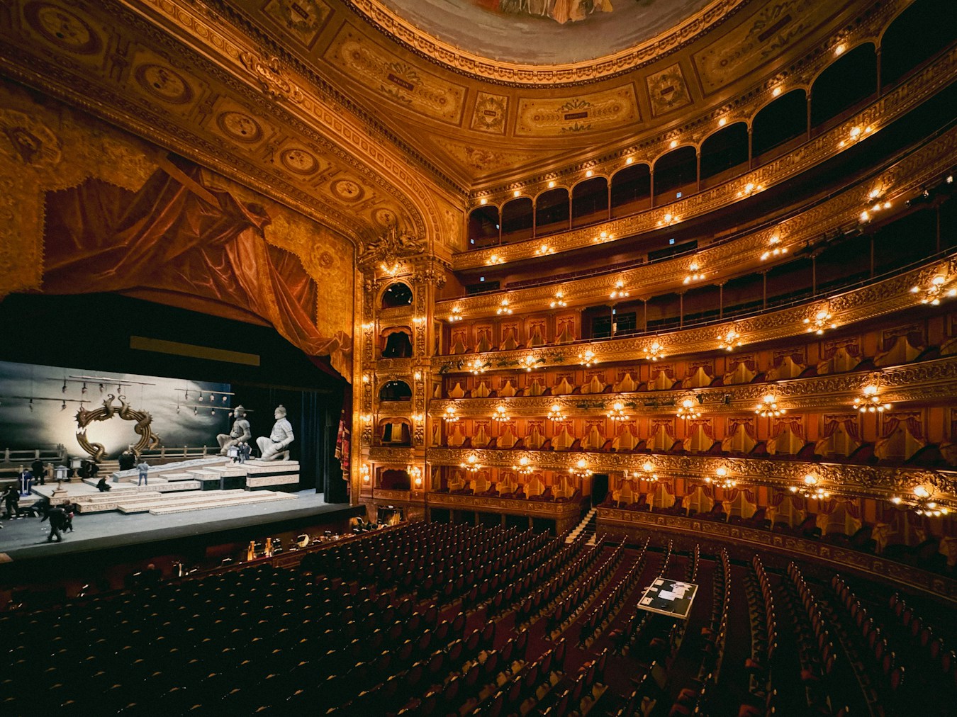 Teatro Colon opera house in Buenos Aires, Argentina