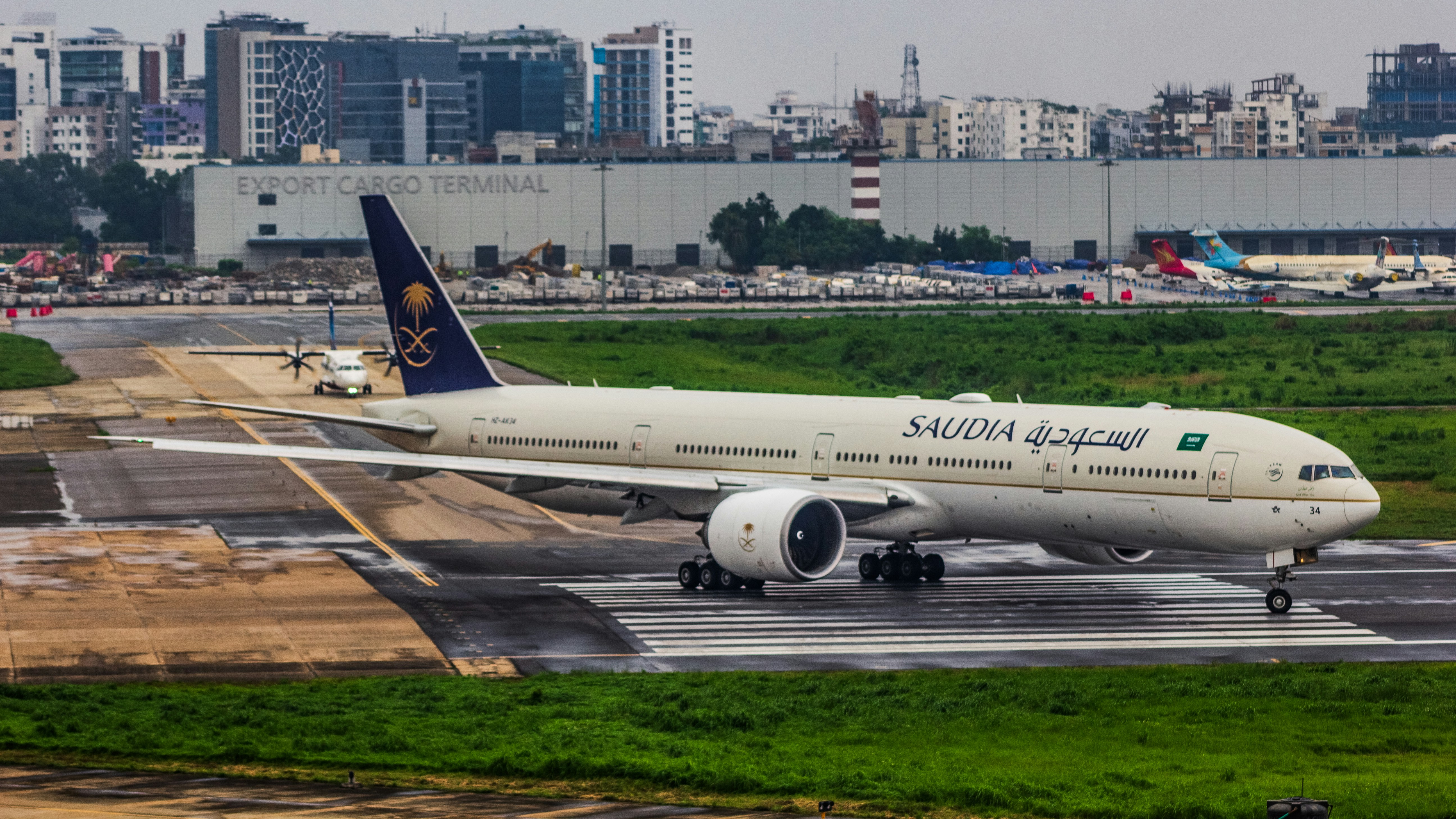 Avion de la compagnie SAUDIA.   Arabie Saoudite.