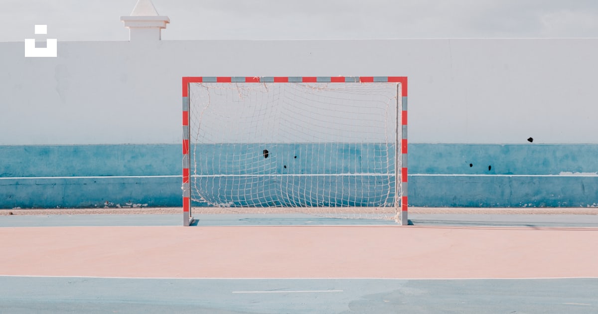 A soccer goal in front of a body of water photo – Free Bird Image on ...