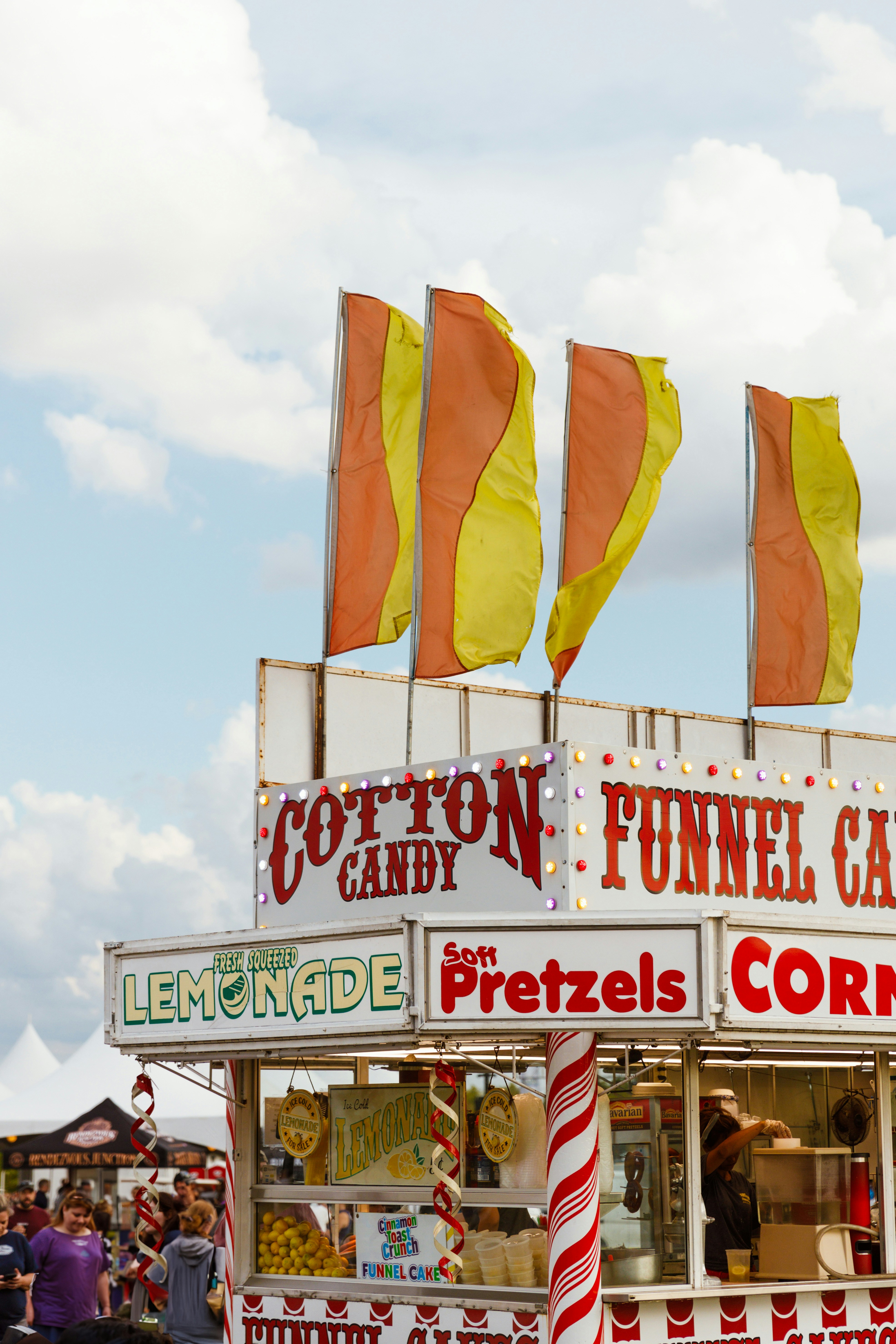 cotton candy stand
