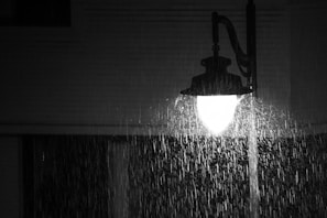 A light that is on in the dark