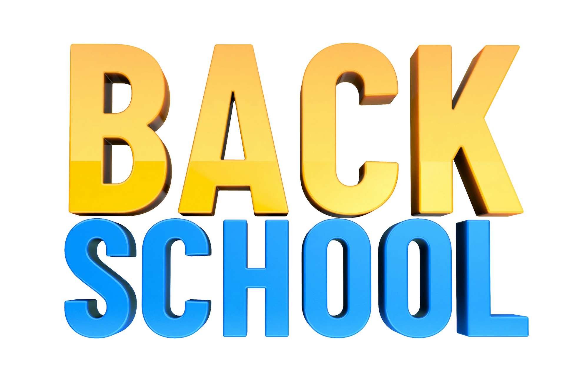 A back to school sign with the words back to school