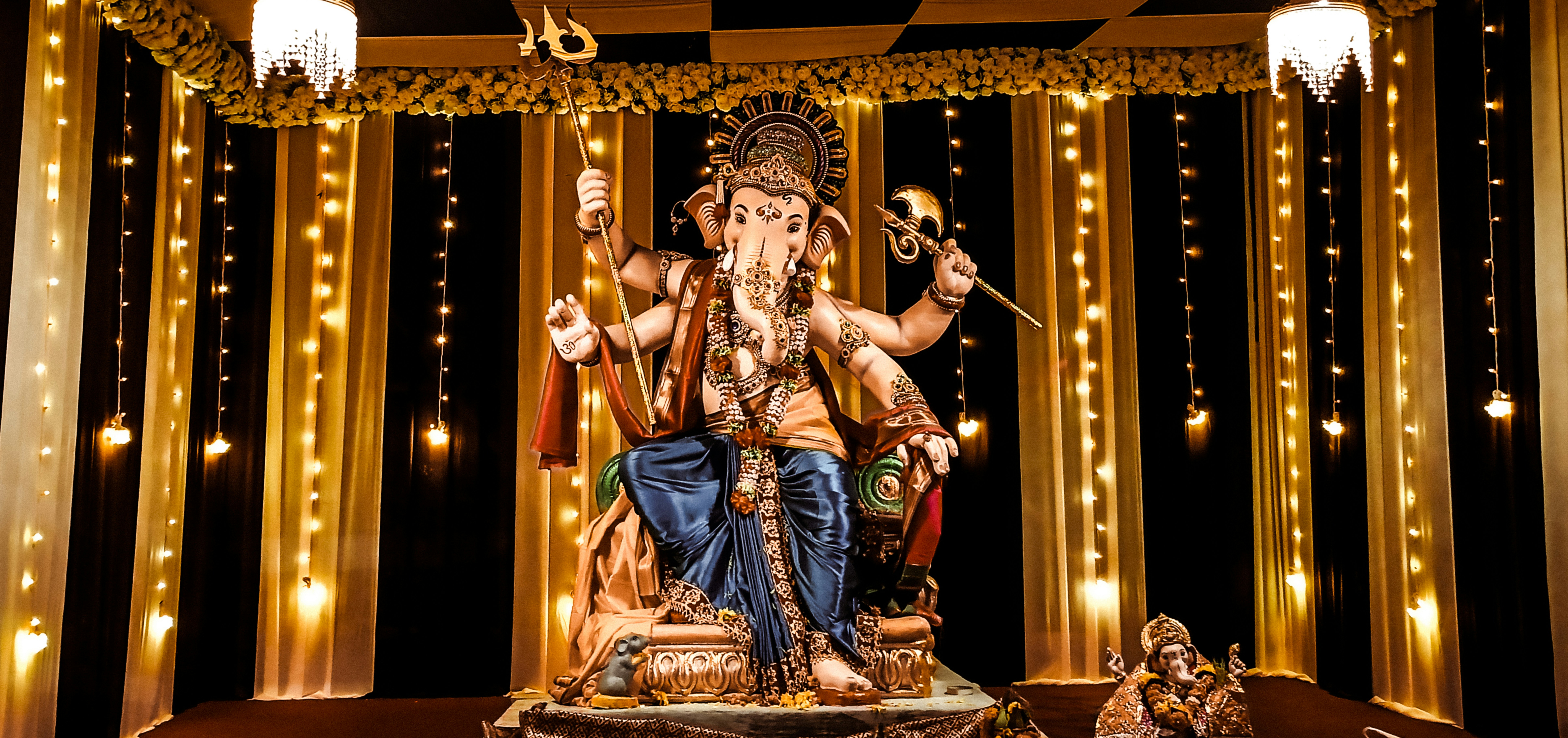 Traditional deity statue