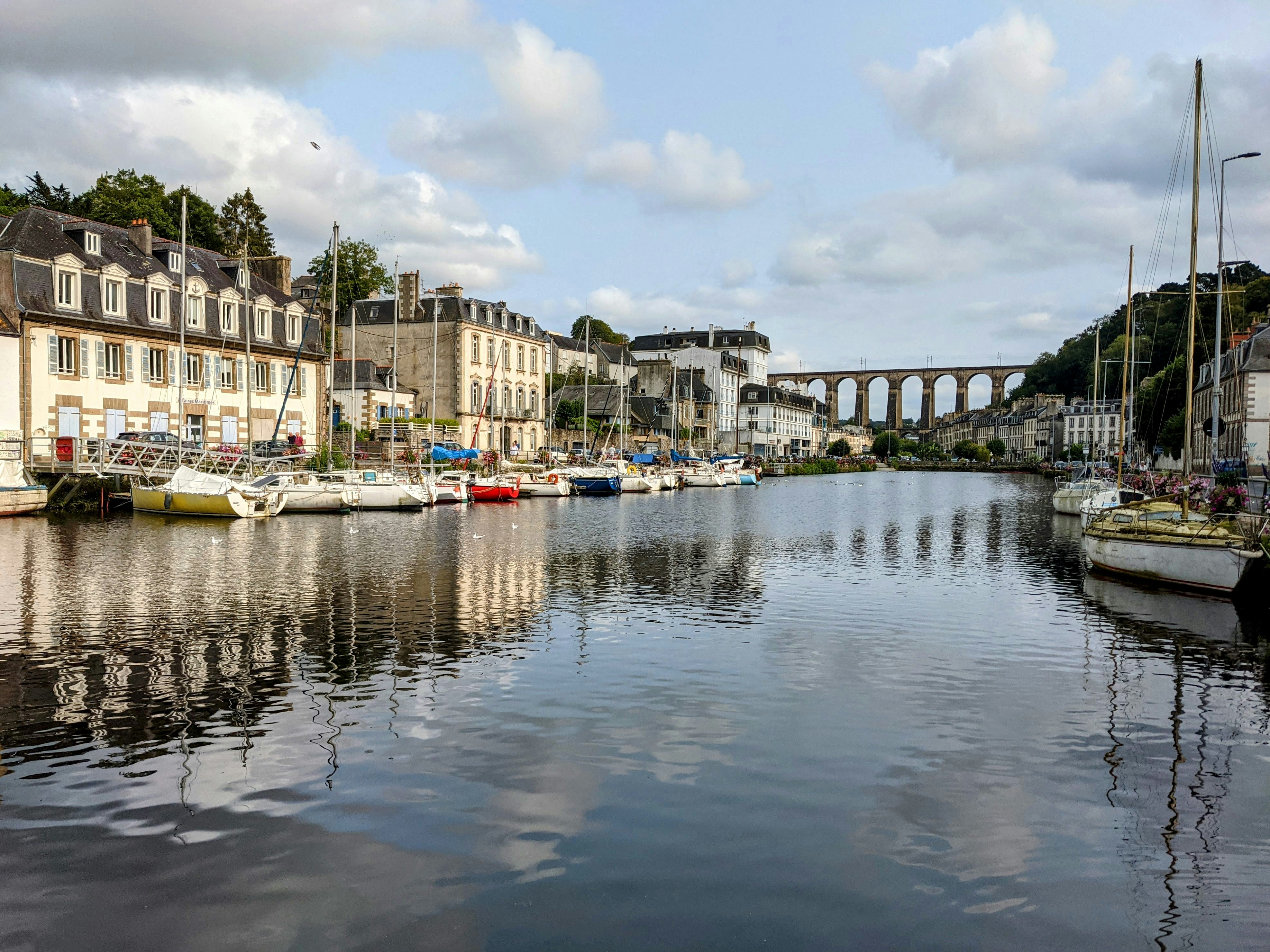 Morlaix, ville touristique nichée au coeur du Finistère en Bretagne 