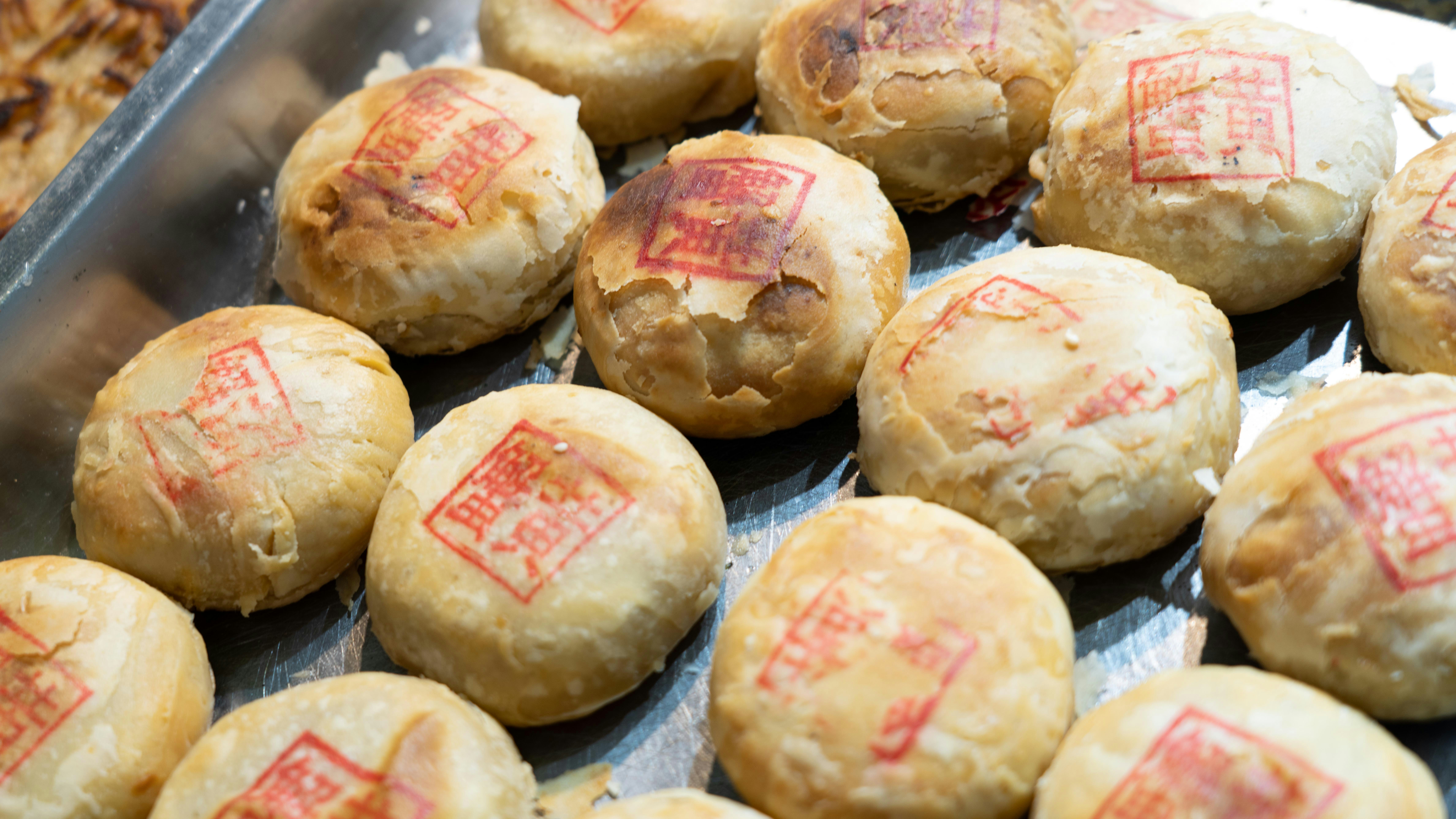 A close up of a tray of food
