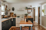 A kitchen filled with lots of counter top space