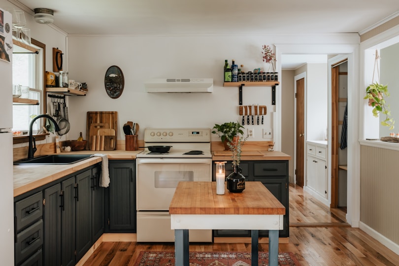 A kitchen filled with lots of counter top space