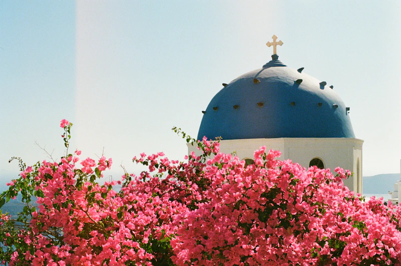 Santorini wedding design inspiration