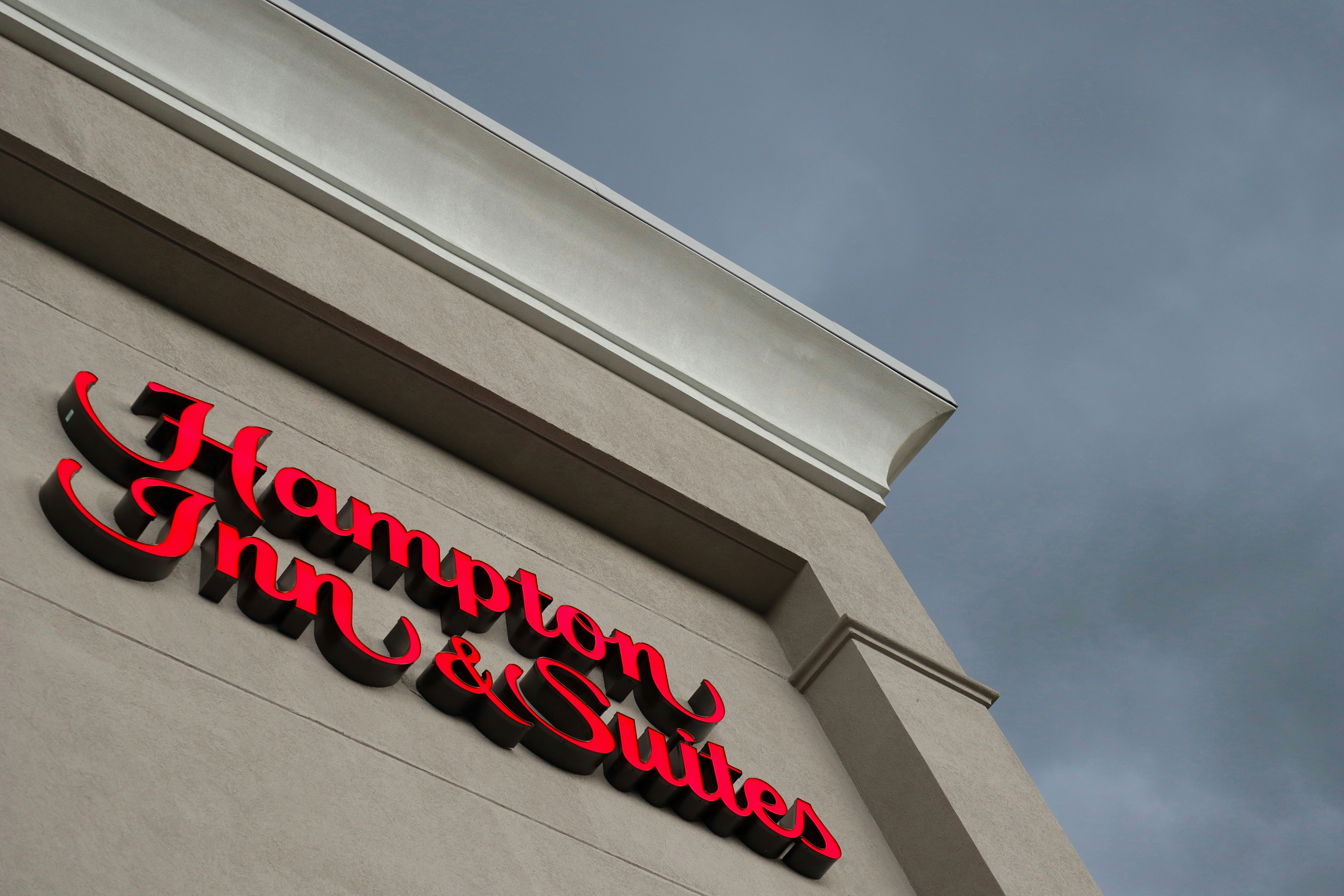 Commercial channel letter signage with precision-crafted SeamLine finish on a Las Vegas building