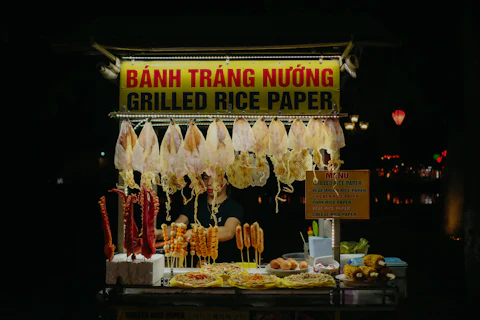 Bánh tráng nướng