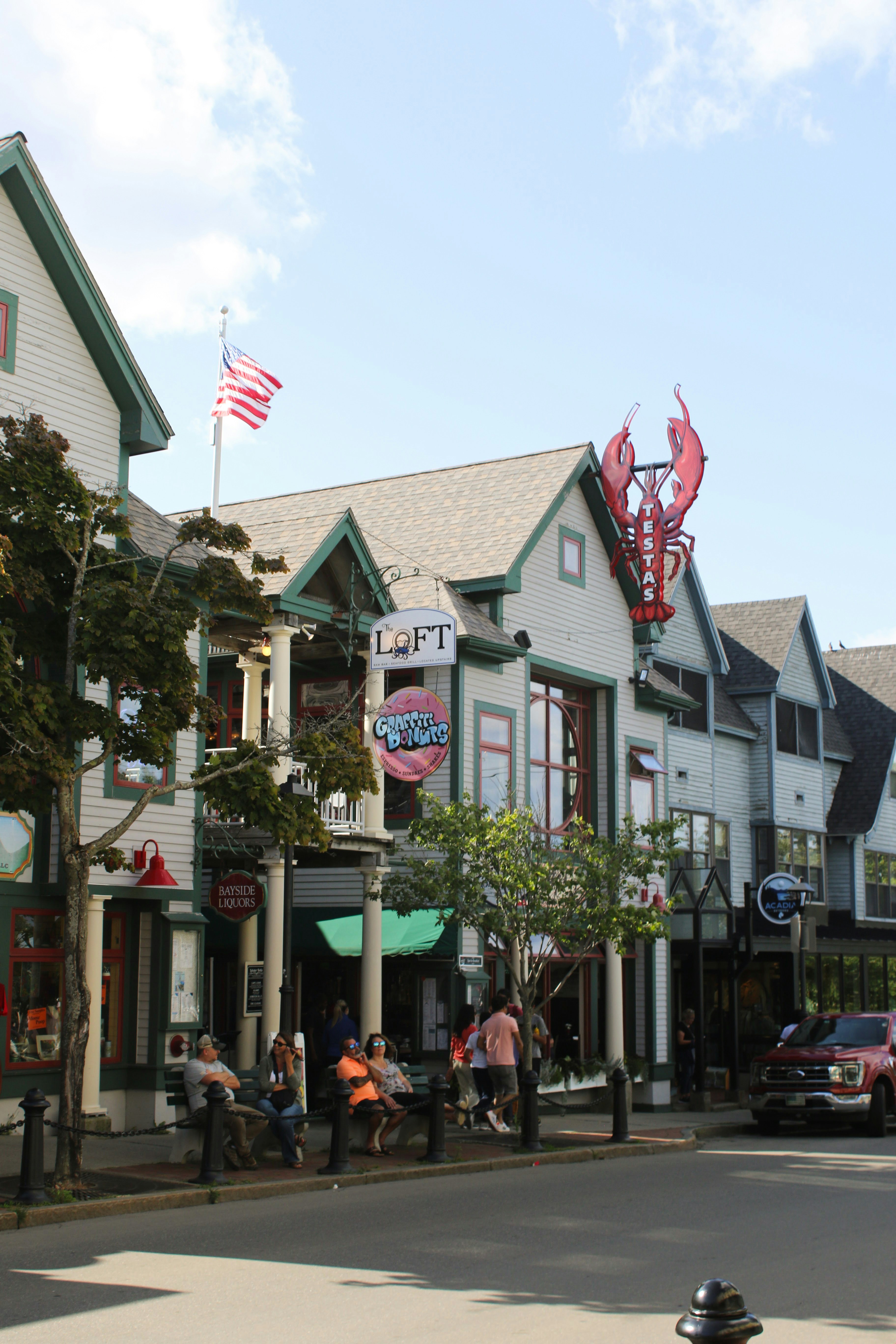 Street in Bar Harbor