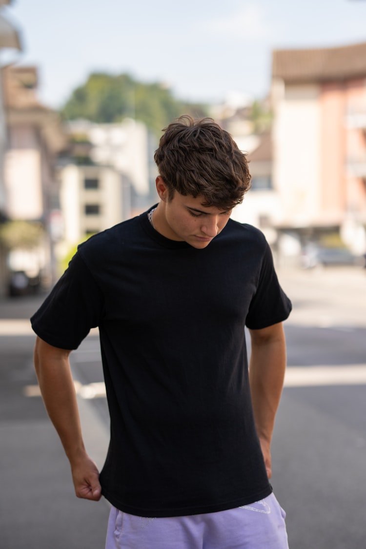 Remera Oversize Negra