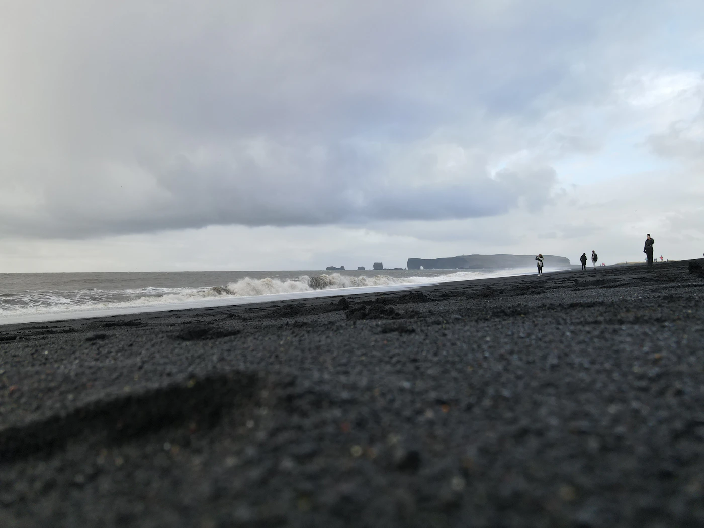 Reynisfjara black sand beach in South Iceland