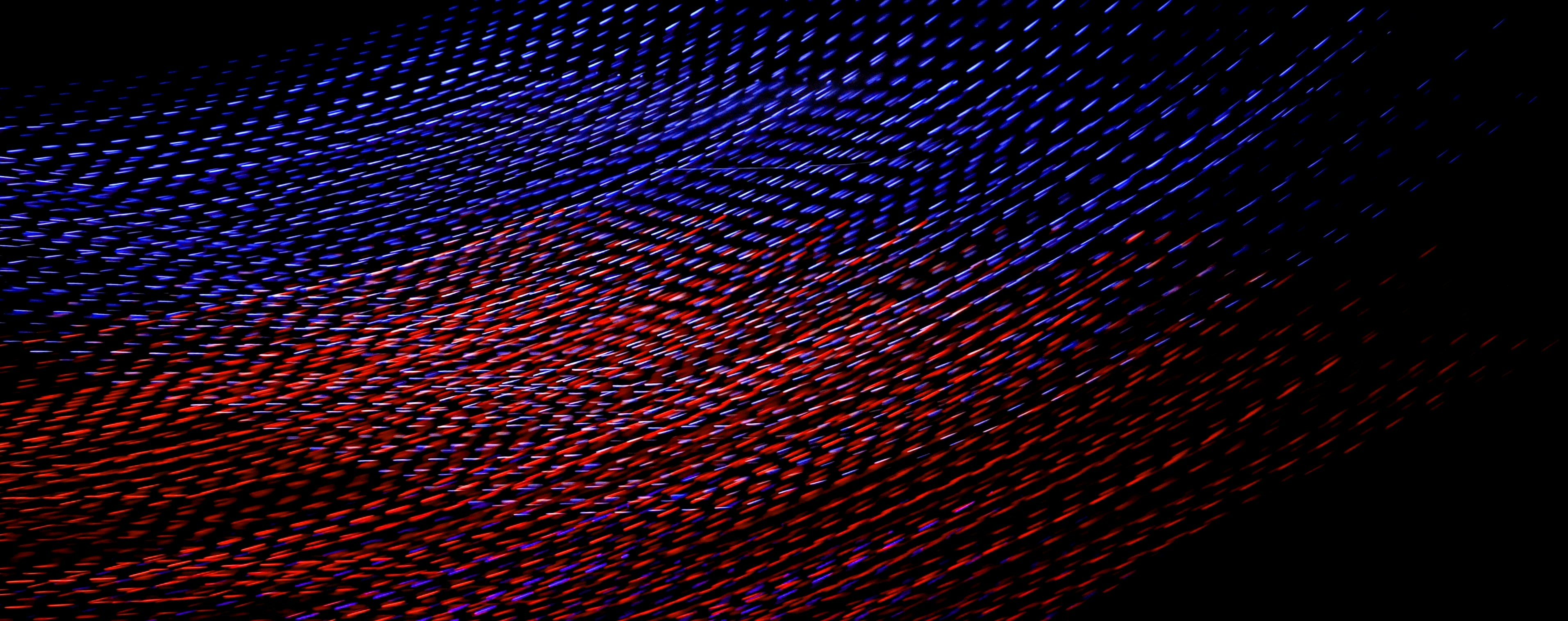 A computer screen with a red, white and blue pattern on it photo – Free ...
