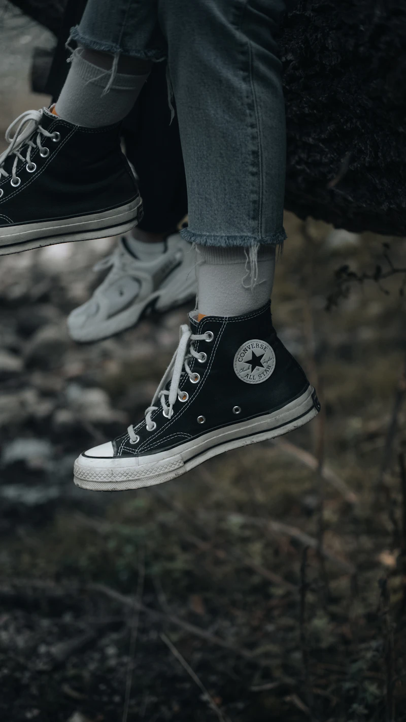 Converse Chuck Taylor All Star High Top Canvas Sneakers Black
