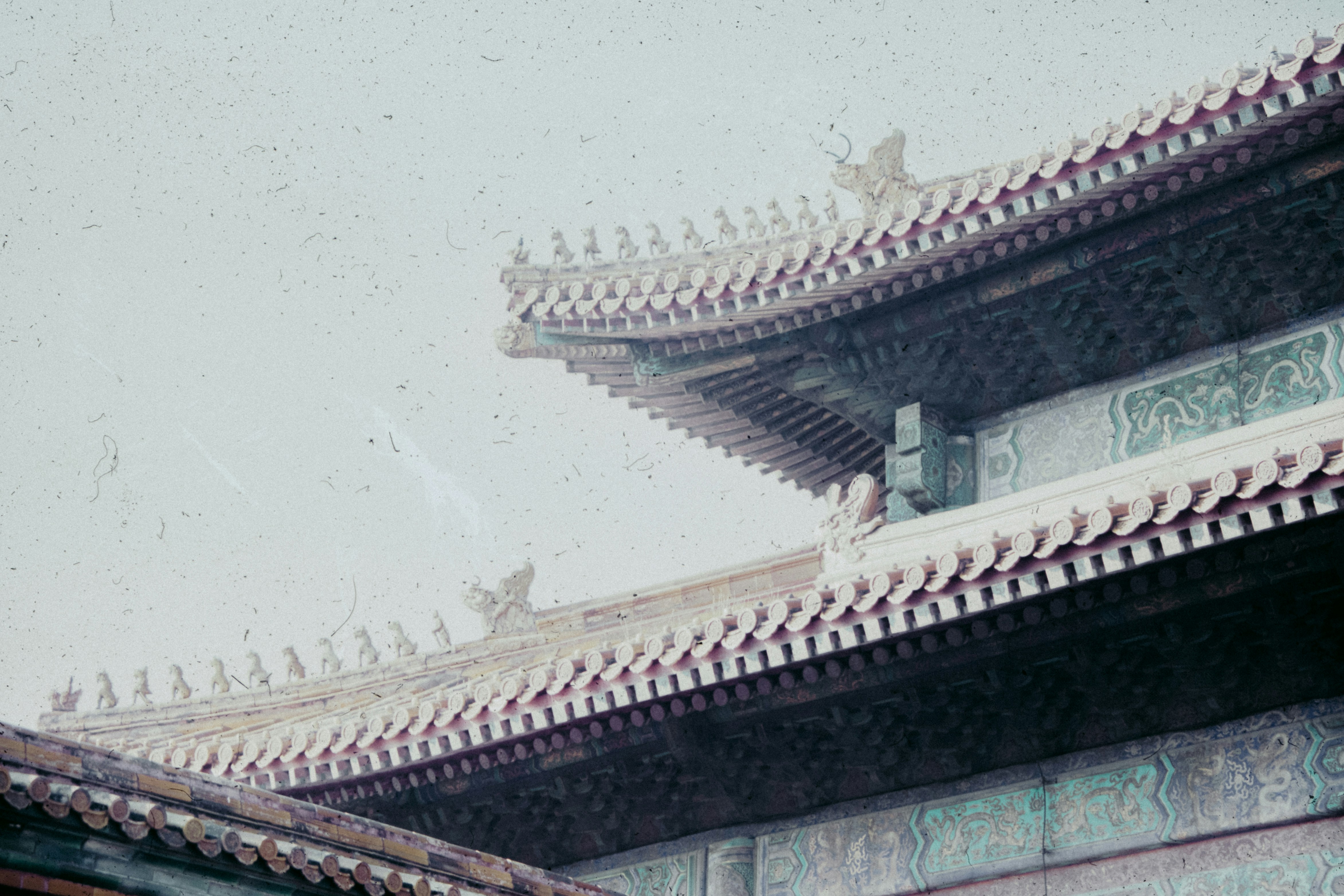 A building that has a clock on the side of it