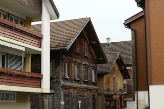 A couple of buildings that are next to each other