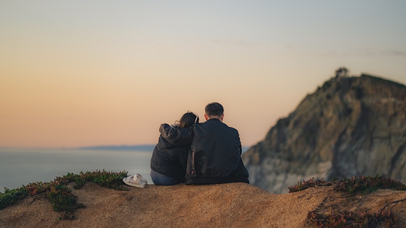 Clifftop love