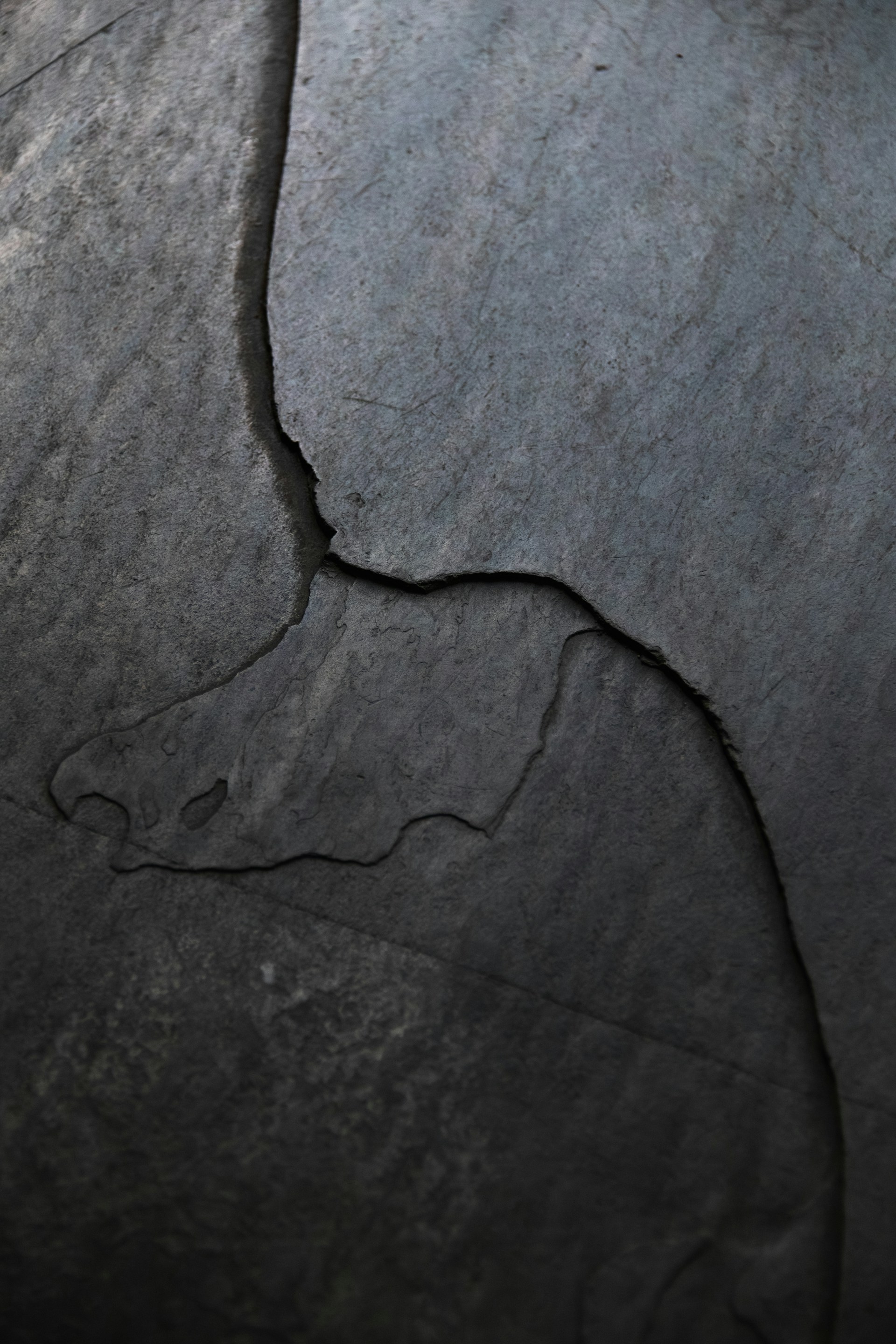 A man riding a skateboard on top of a cement floor