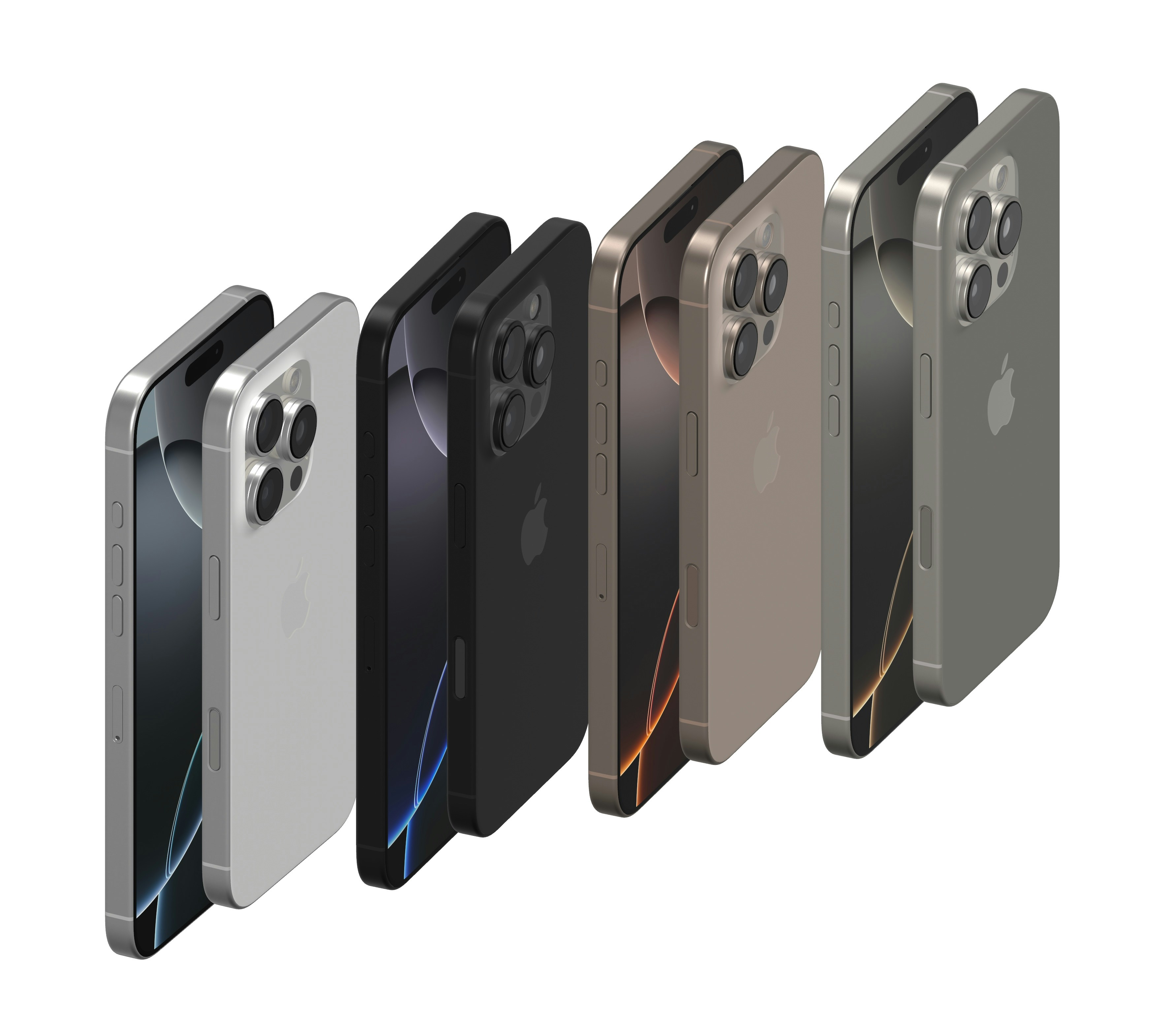 Modern smartphone from the back