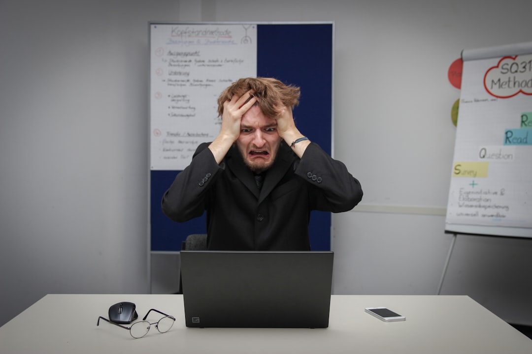 A business operator frustrated by spreadsheet limitations