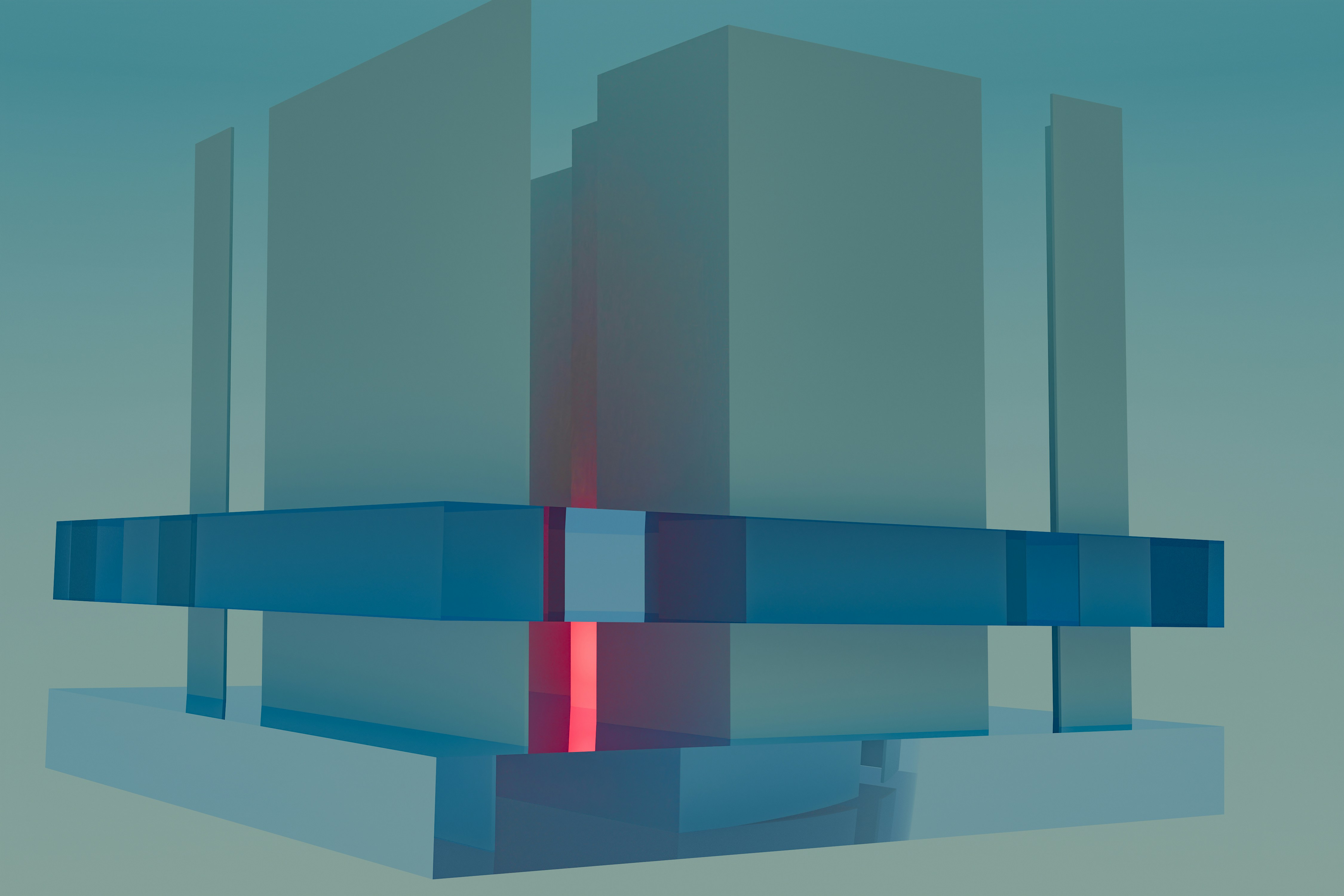 3D architecture render