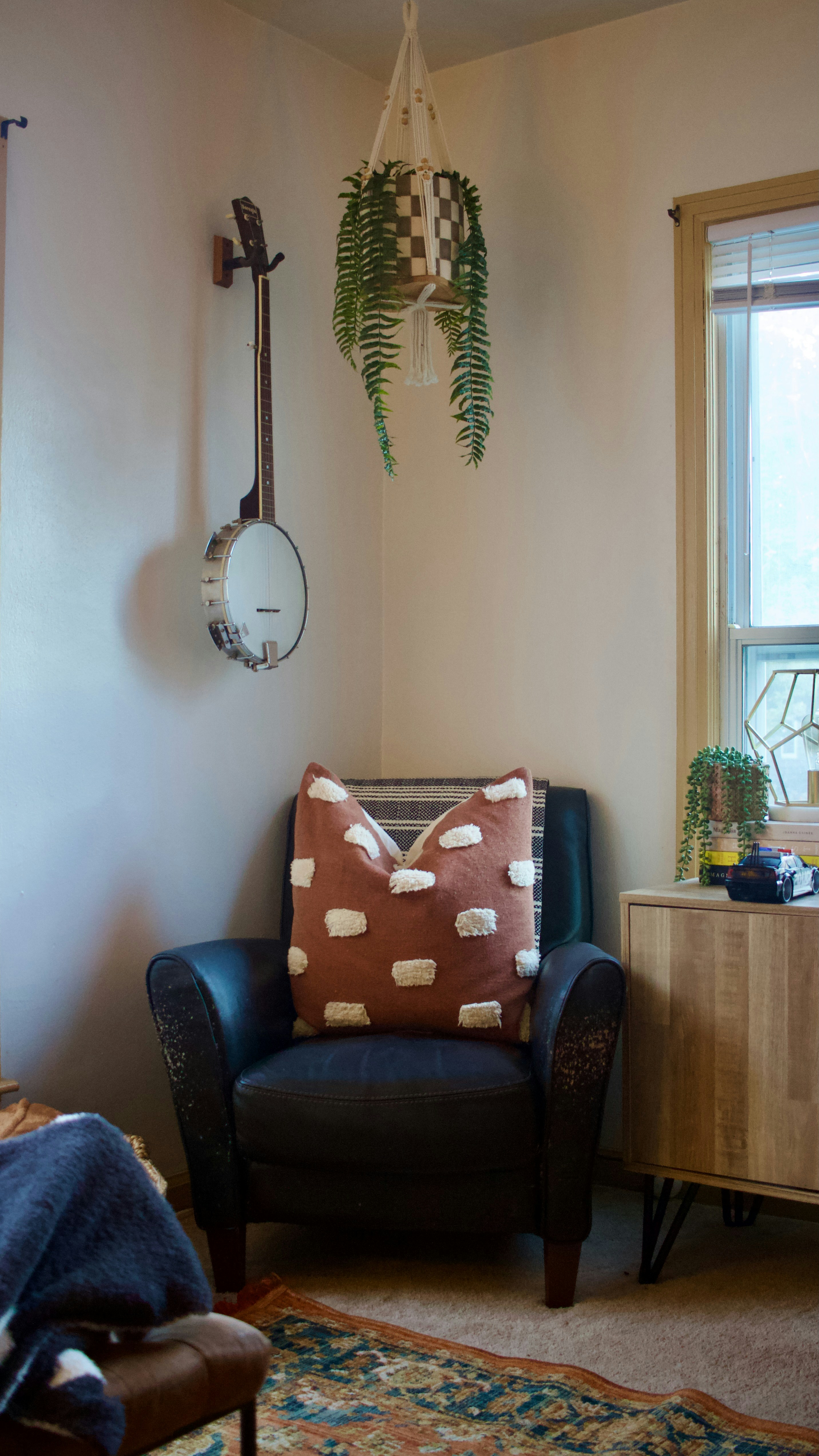 minimalist leather apartment, wallpaper, Leather Studio Apartment: Before & After Transformations 5