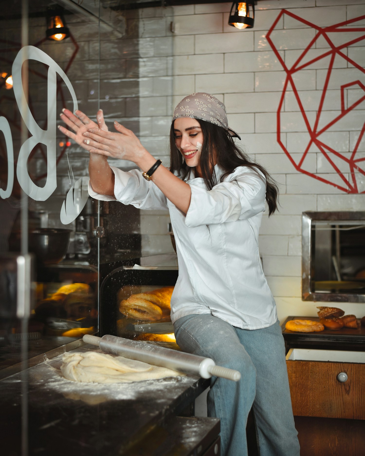 Family enjoying a beach picnic