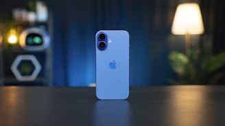 A close up of an iPhone on a table