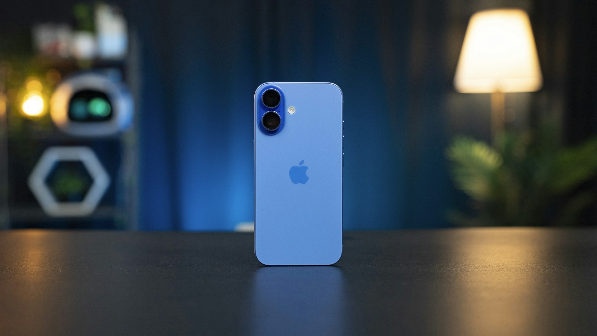 A close up of an iPhone on a table