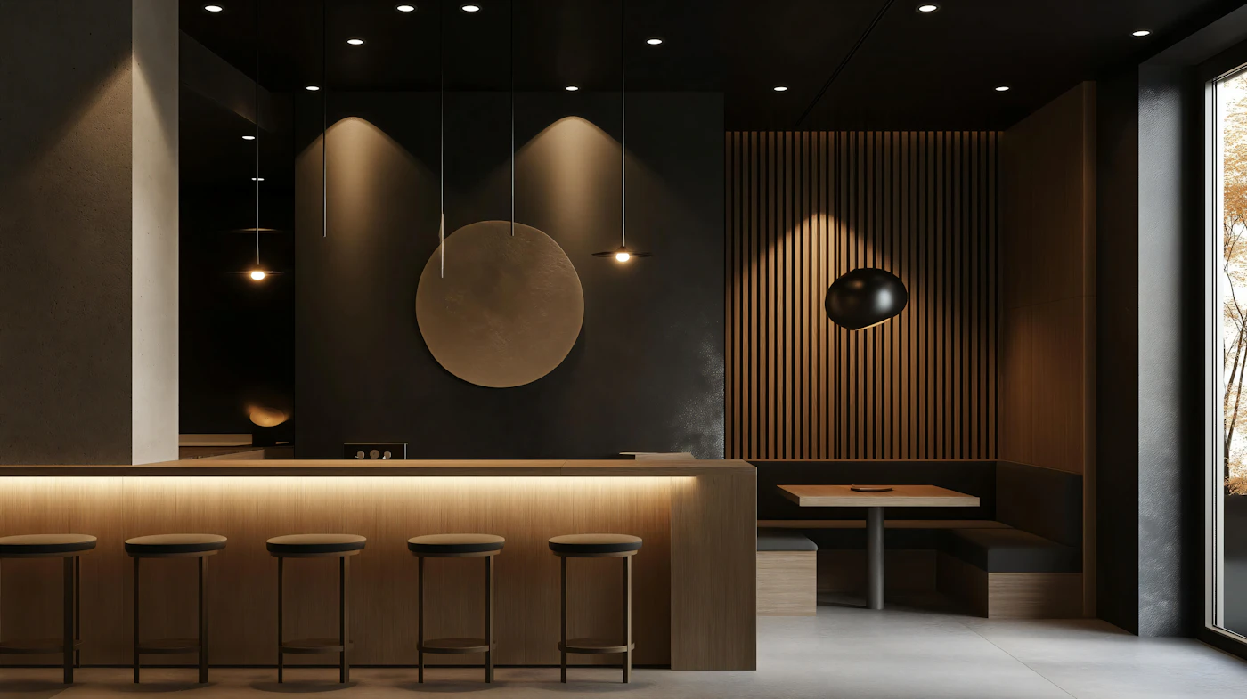 Sølv Dining Room, a restaurant interior by Ostra Studio in Copenhagen