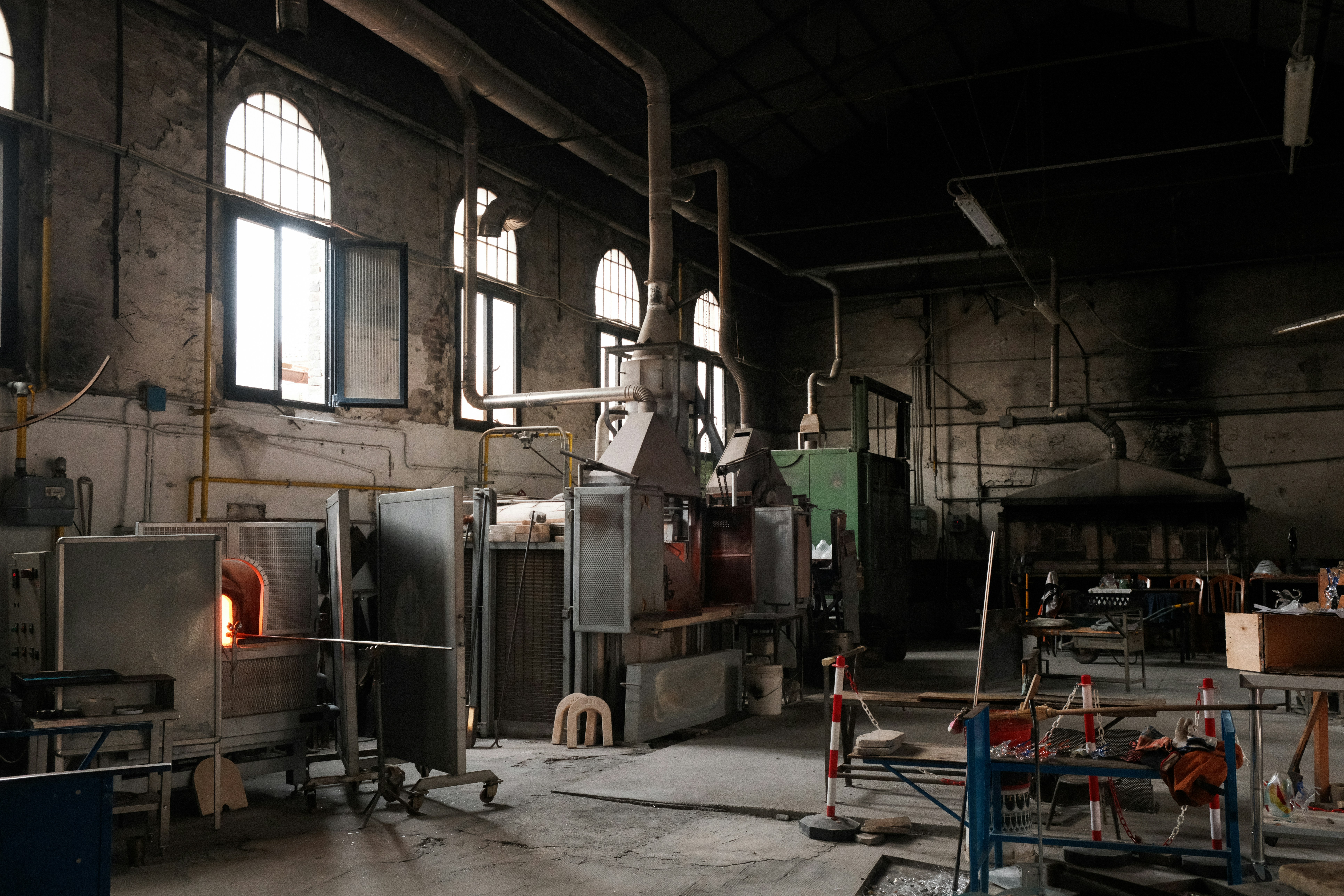 Glass workshop in Murano, Venice
