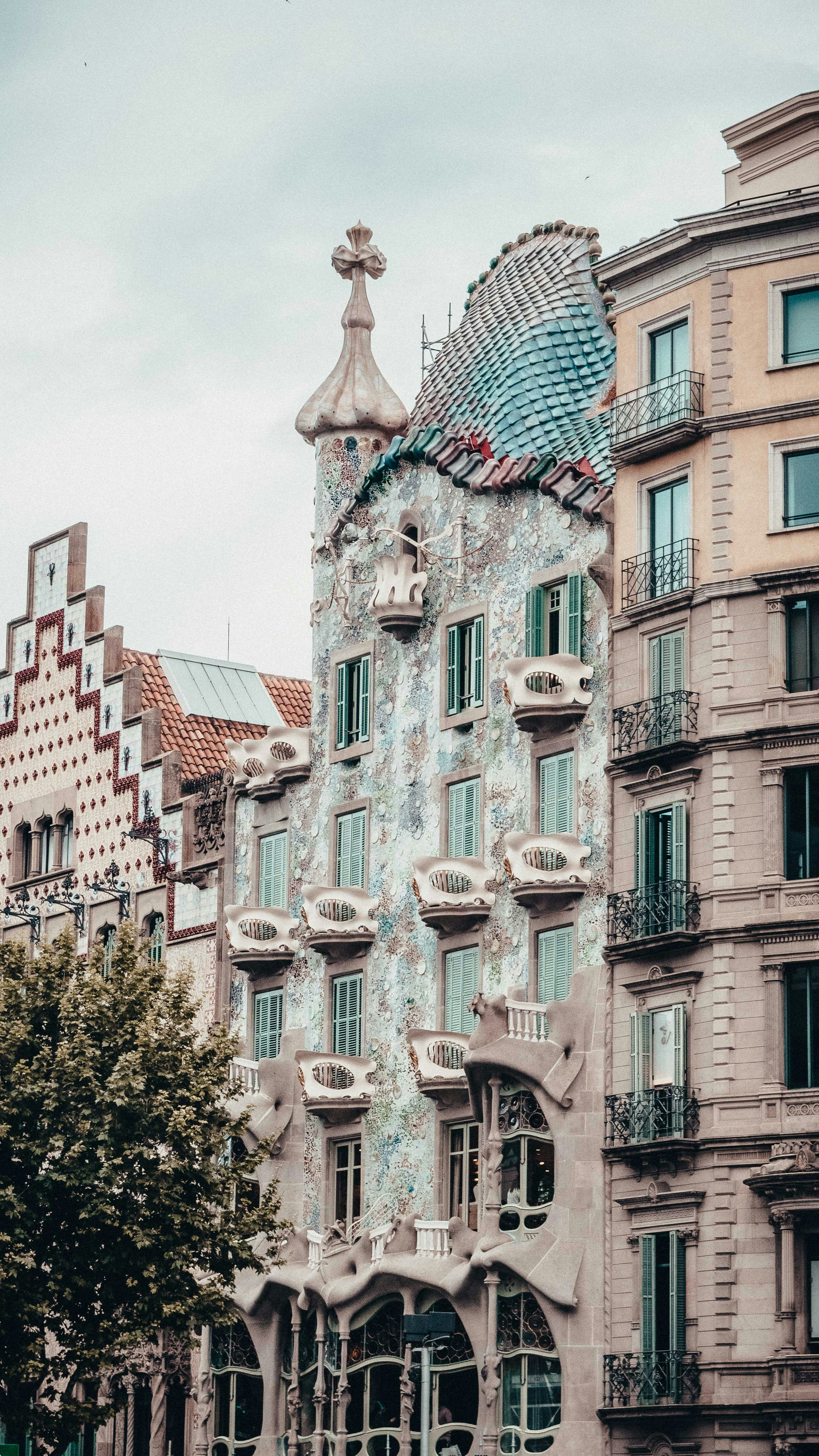 A tall building with a clock on the top of it