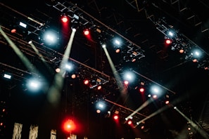 A group of people standing on top of a stage
