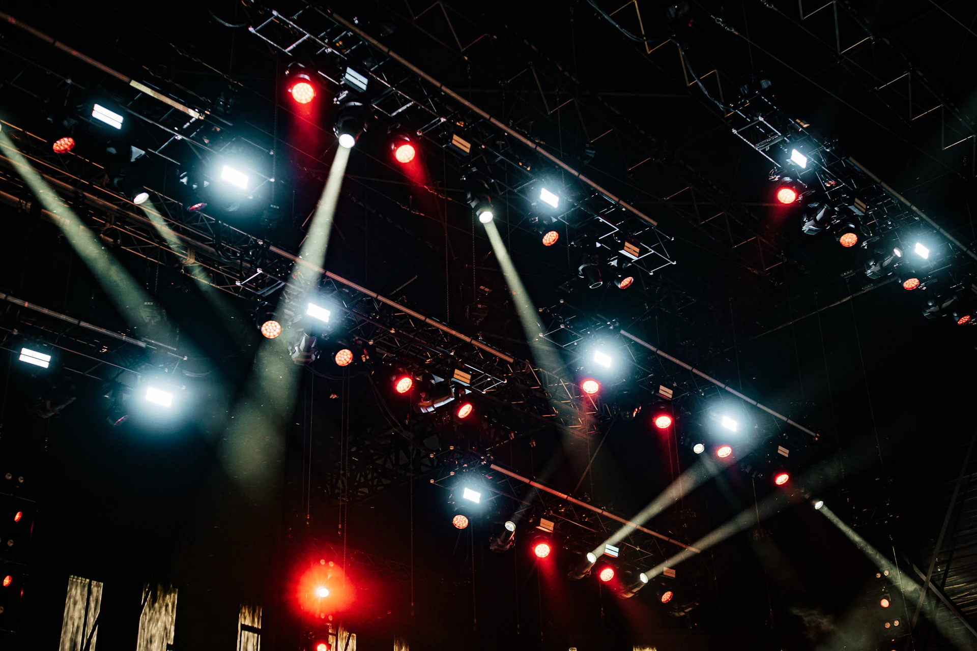 A group of people standing on top of a stage