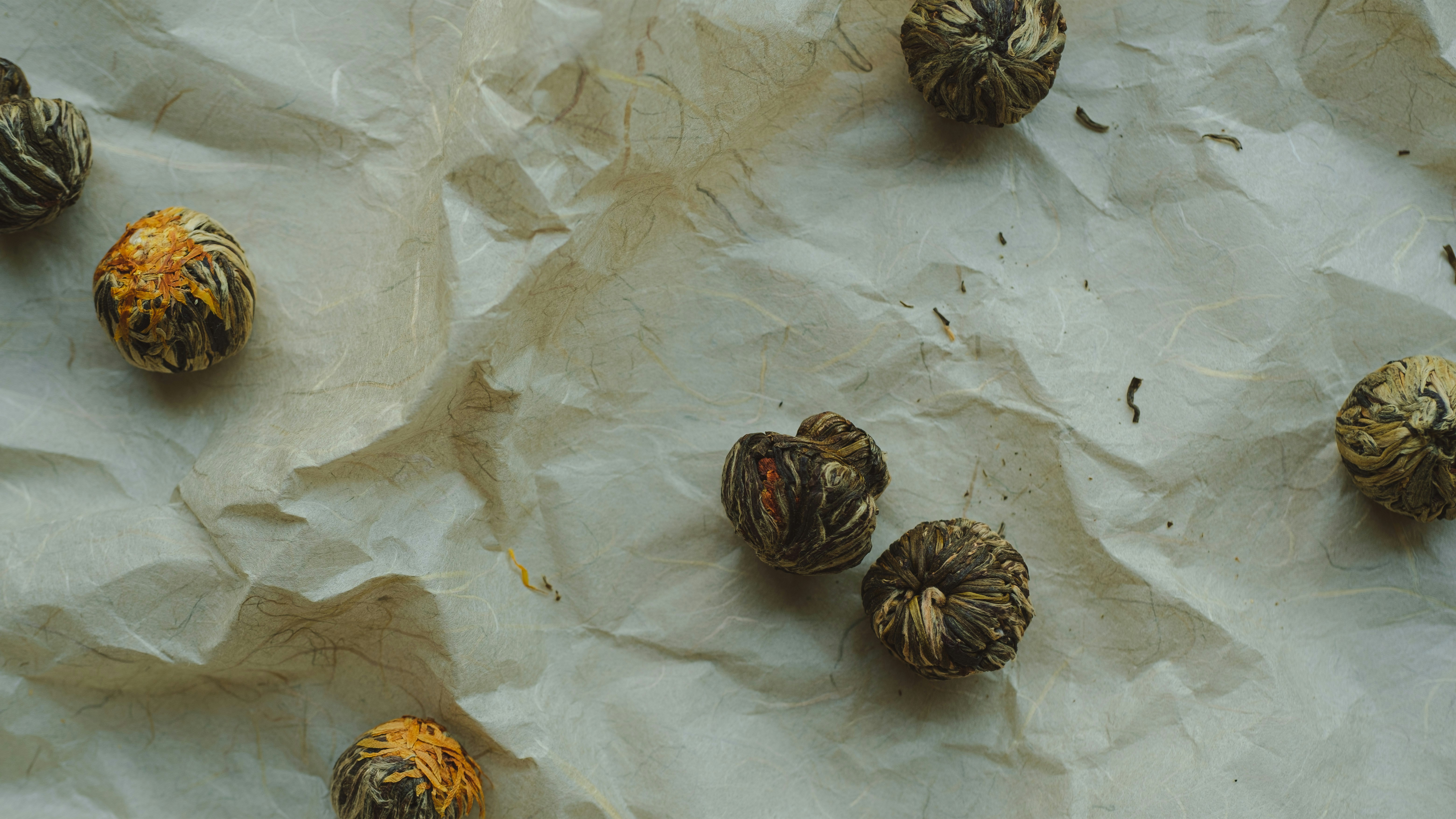 Handcrafted blooming tea