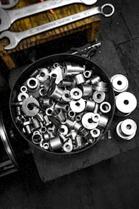 A bunch of tools that are sitting on a table