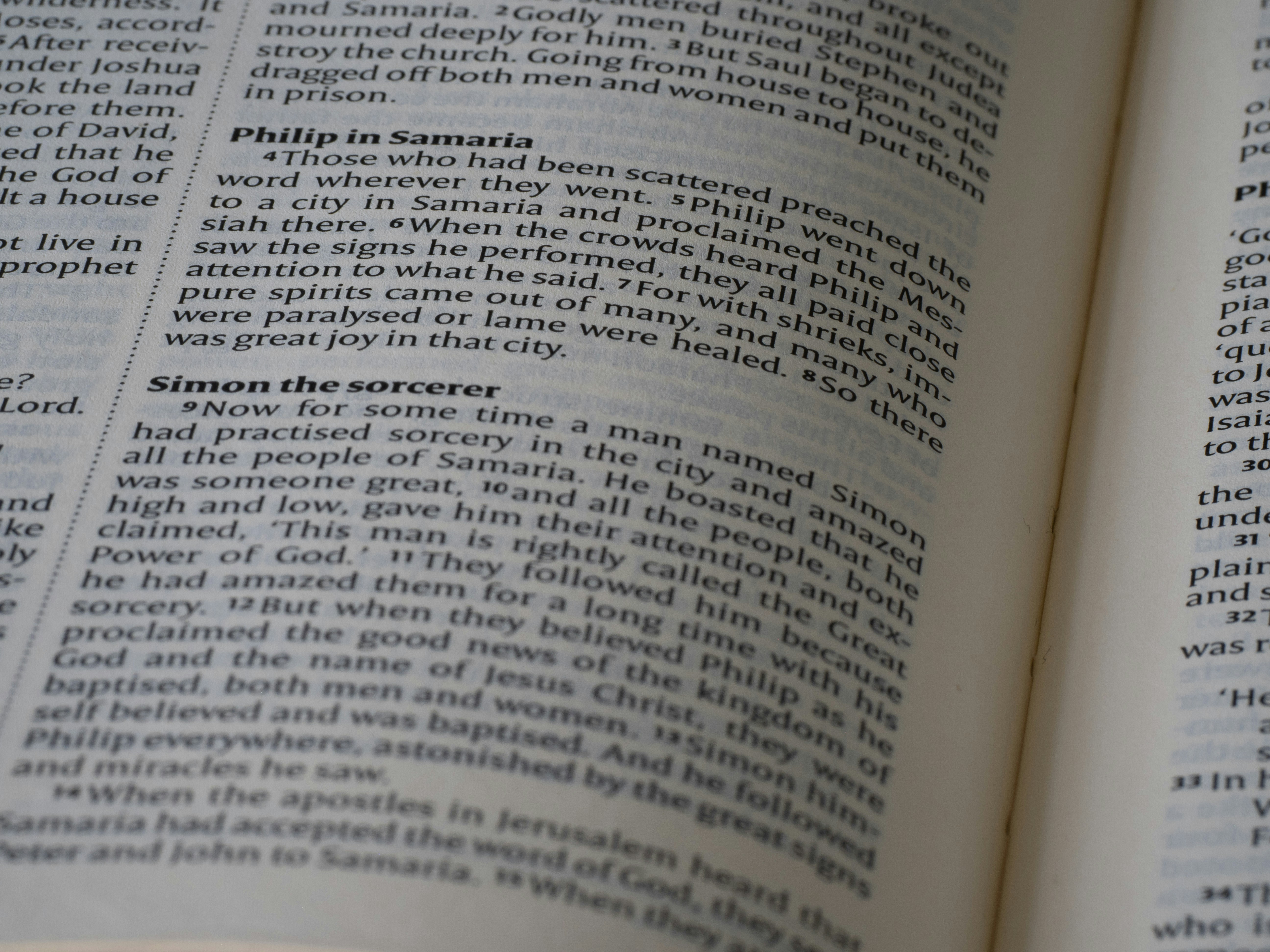 close up, bokeh, bible, new testament, christian, history, text, reading, bible study, devotions, christianity, scripture, book of acts, acts, luke,