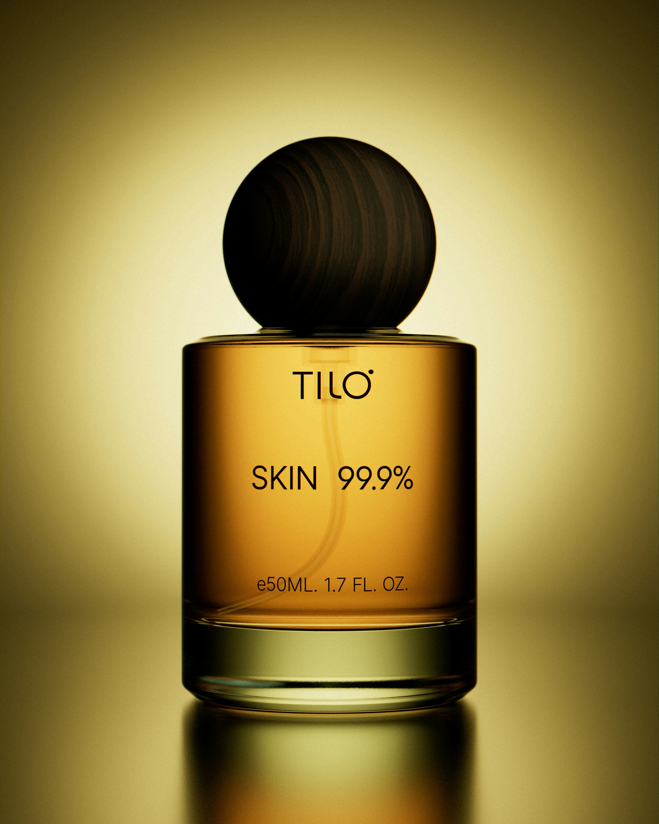 A bottle of tio skin 99 %