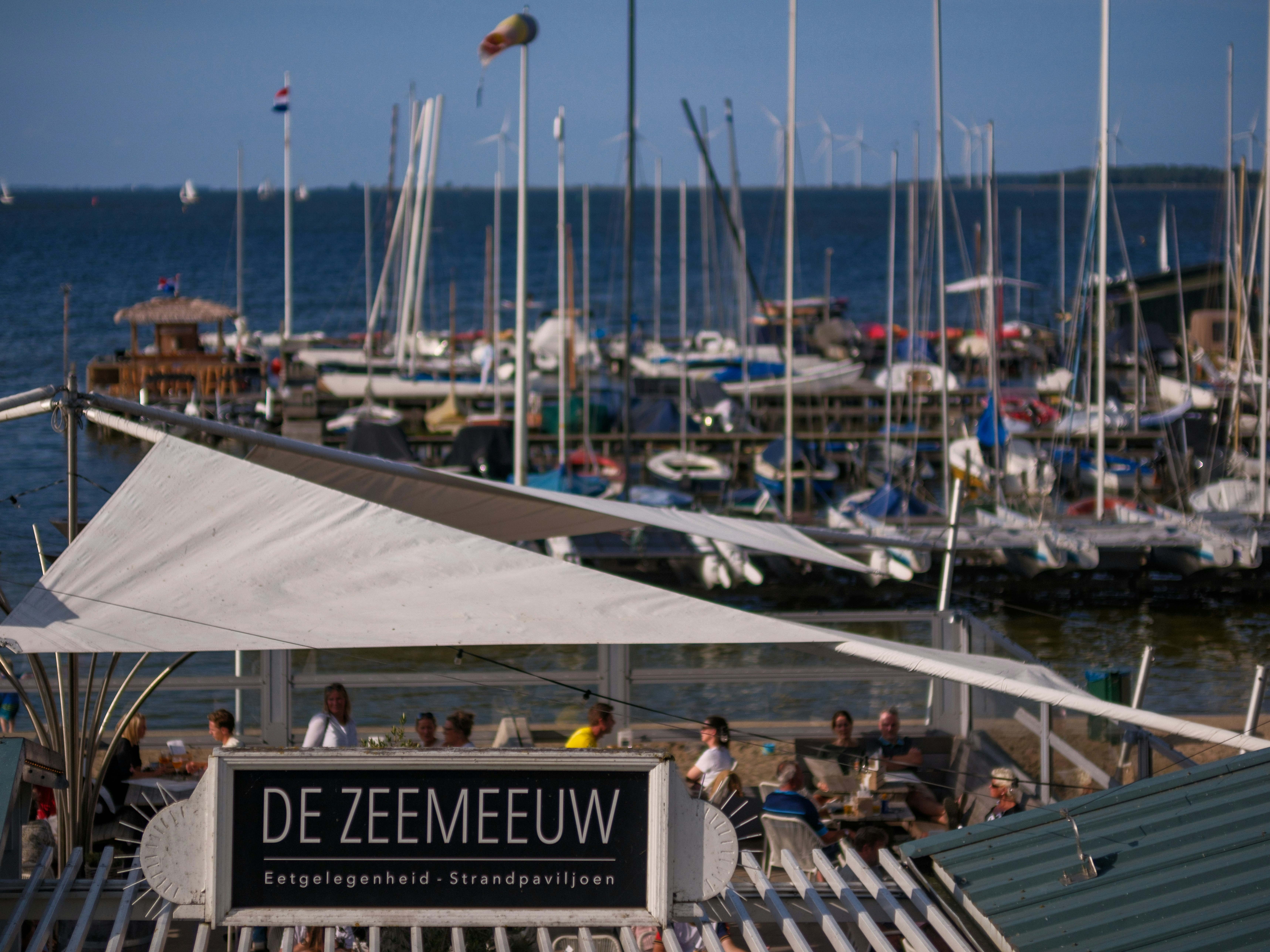 A bunch of boats that are in the water