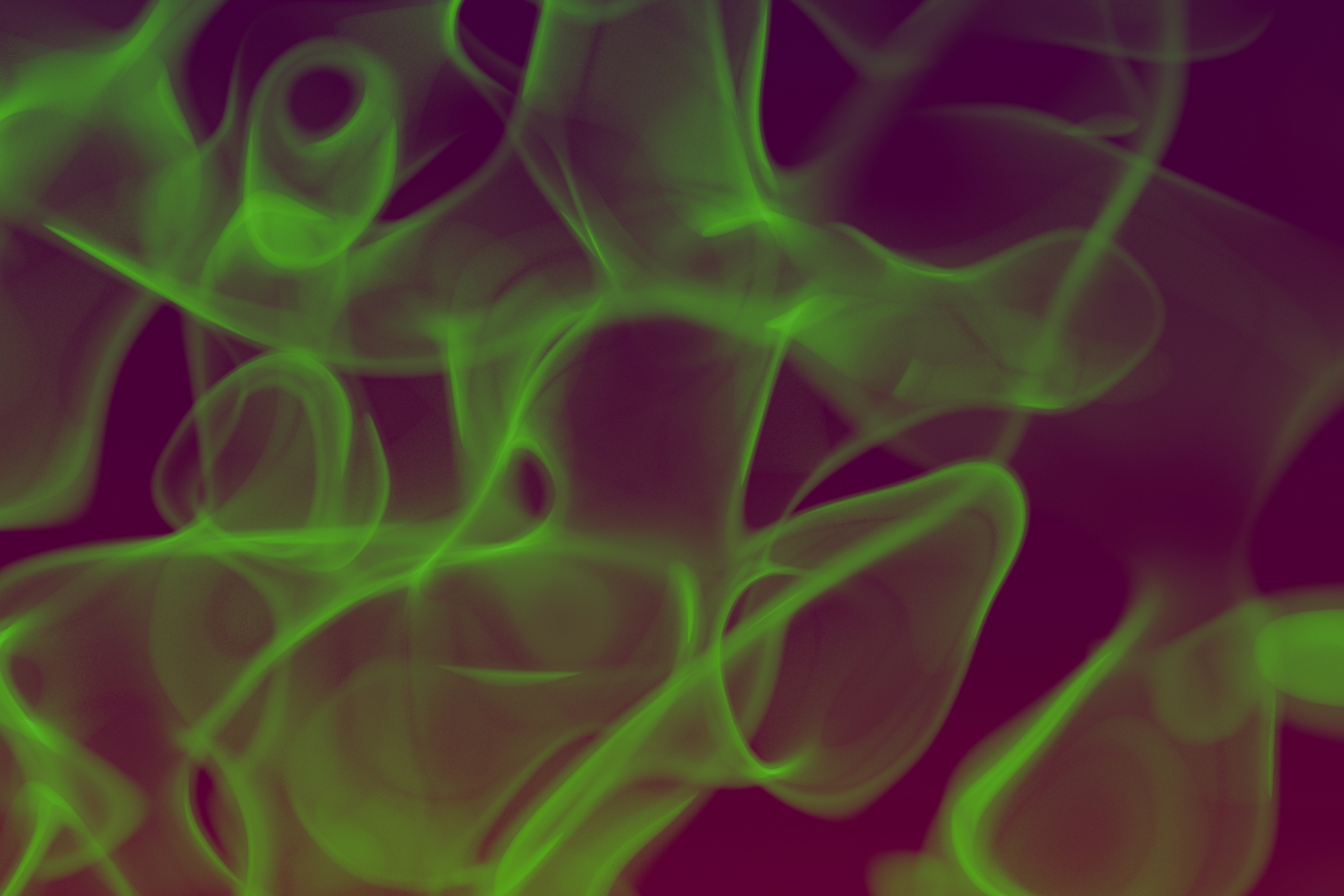 A blurry photo of green smoke on a black background photo Free