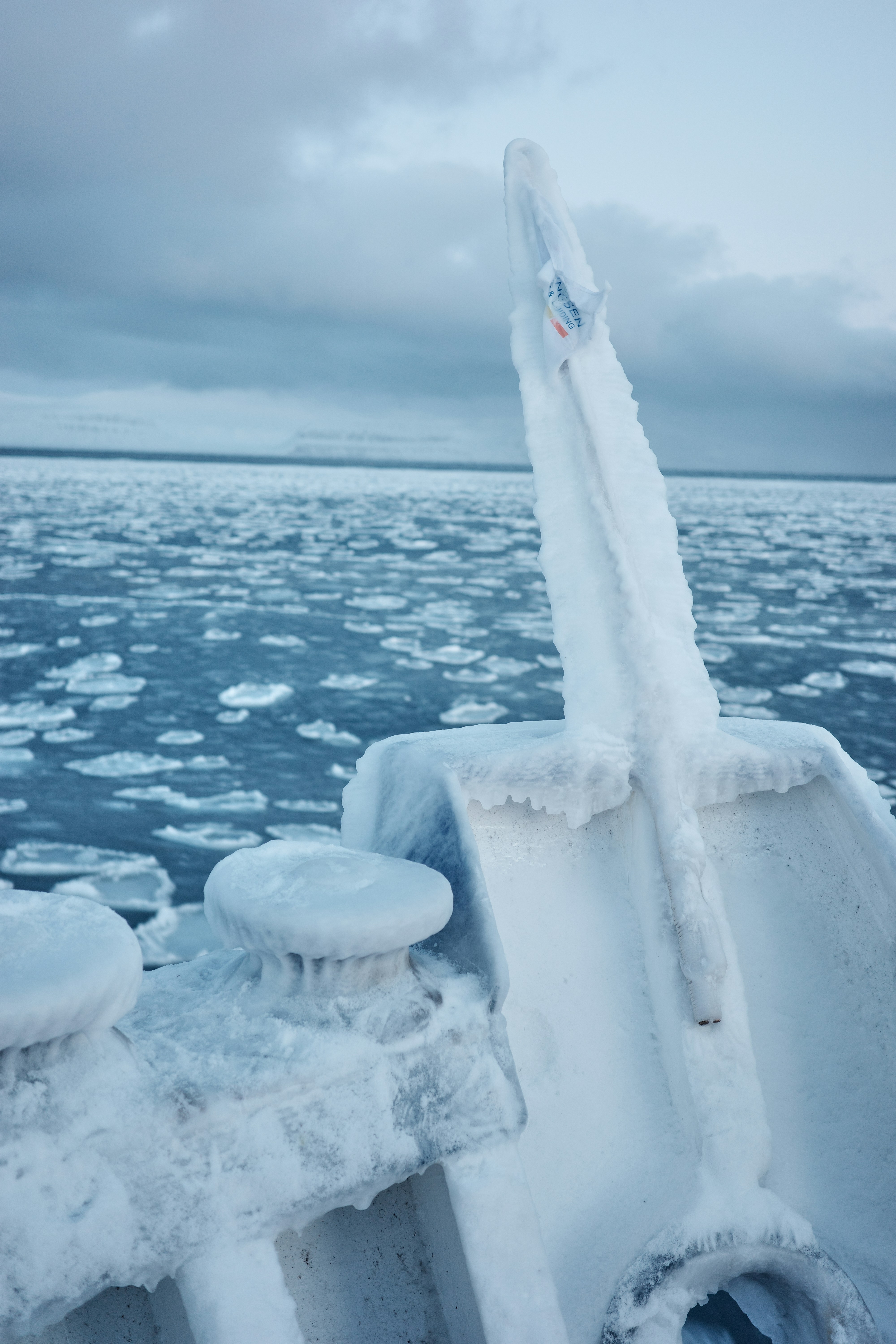 A view of the back of a boat in the water