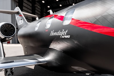 Elevé Group  close up of the nose of an airplane